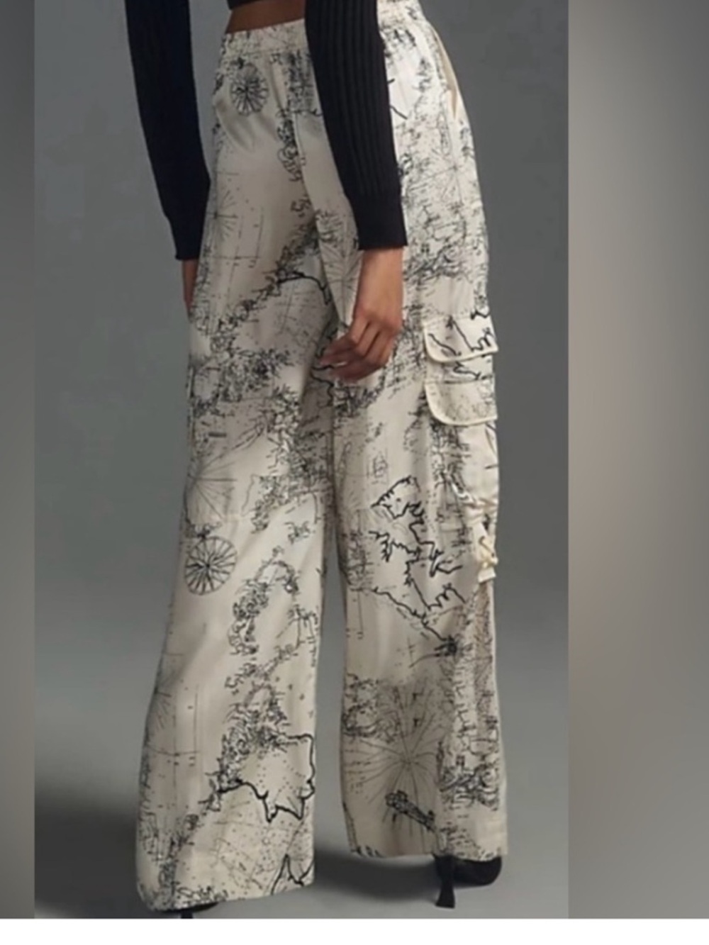 Anthropologie palazzo utility pants - Picture 2 of 12